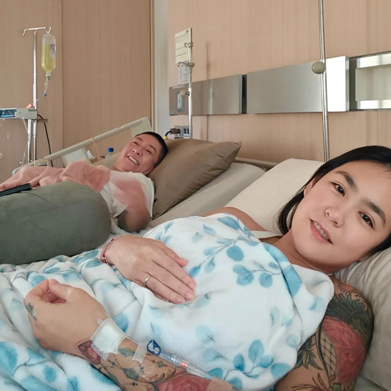 ปีใหม่ ป๋าต๊อบ ป่วย