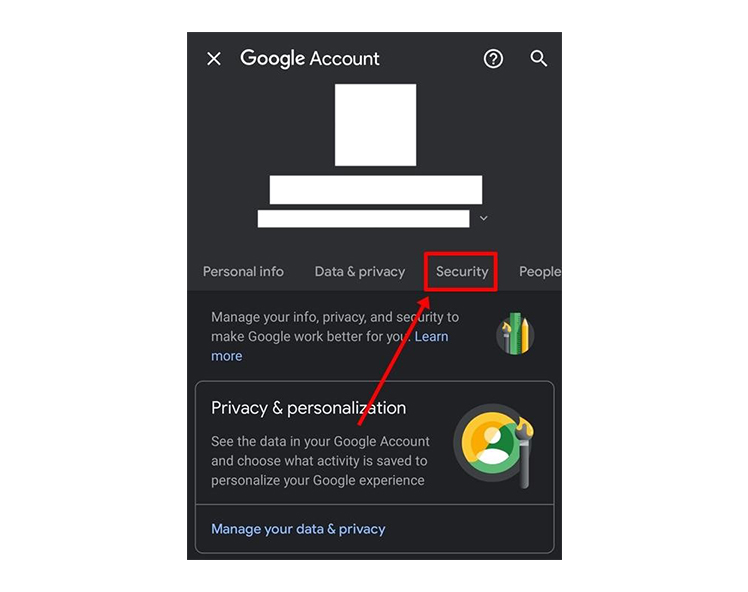 เปลี่ยนรหัส gmail บนมือถือ