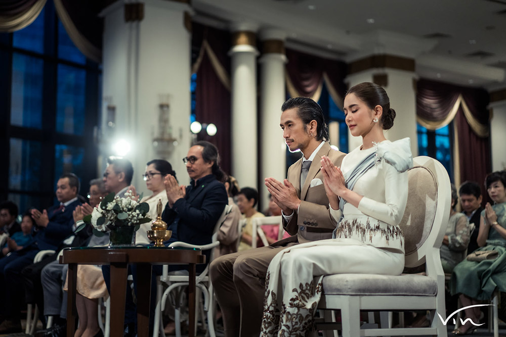 ก้อย รัชวิน, ชุดแต่งงาน