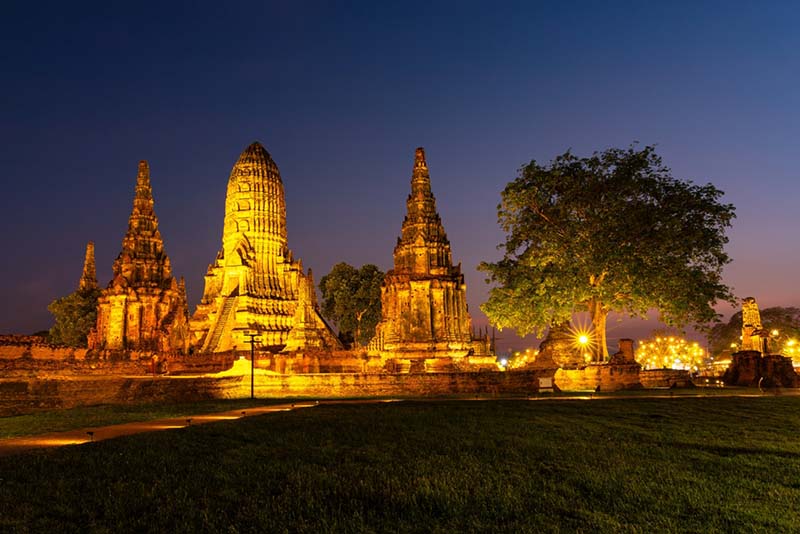 วัดไชววัฒนาราม Ayutthaya Sundown 2025