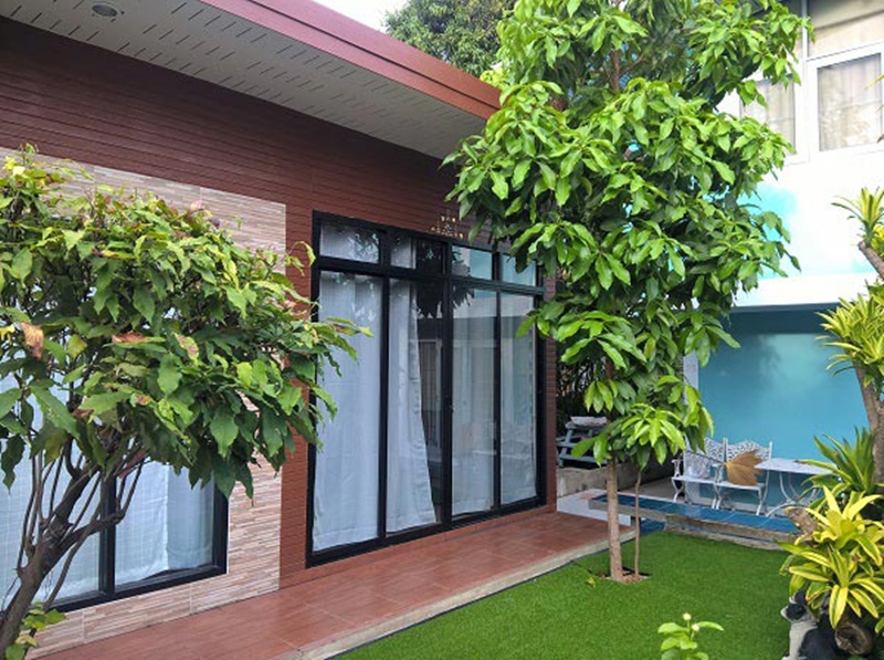 บ้านชั้นเดียว 1 ห้องนอน