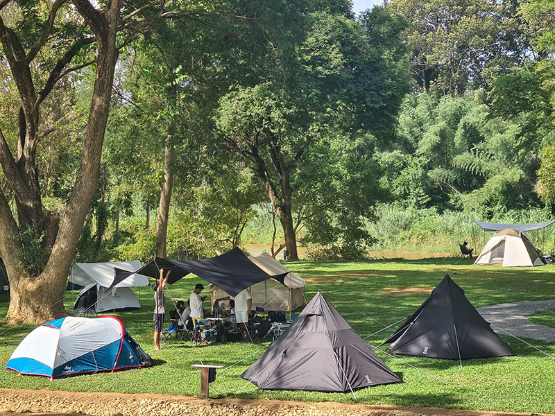 ที่พักกาญ กางเต็นท์