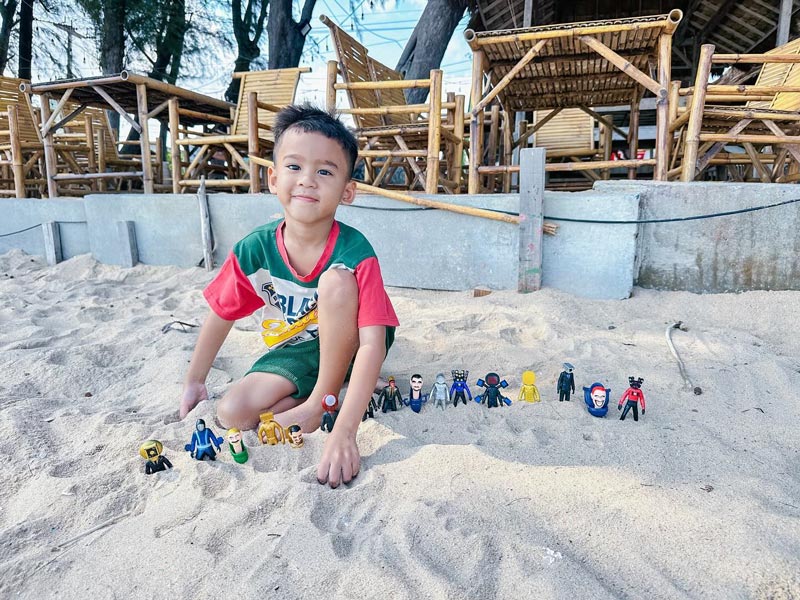 น้องวิน ลูกชาย หนูเล็ก ก่อนบ่าย