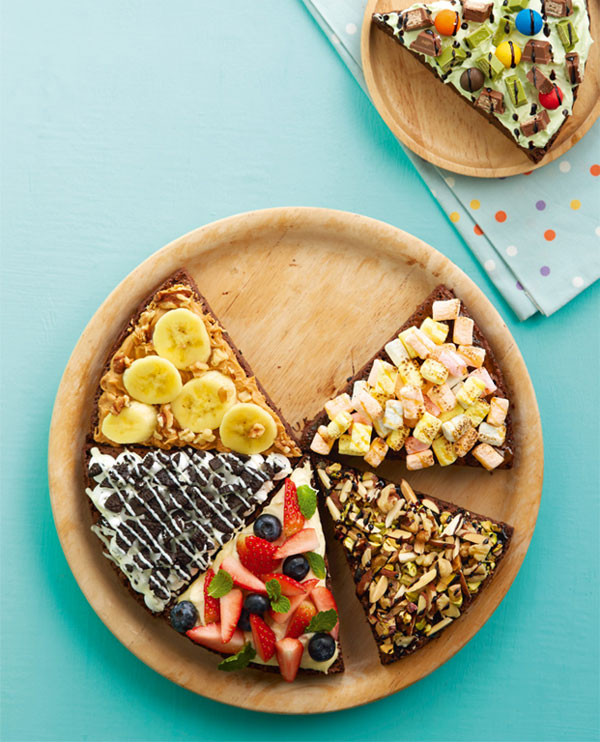 บราวนี่พิซซ่า