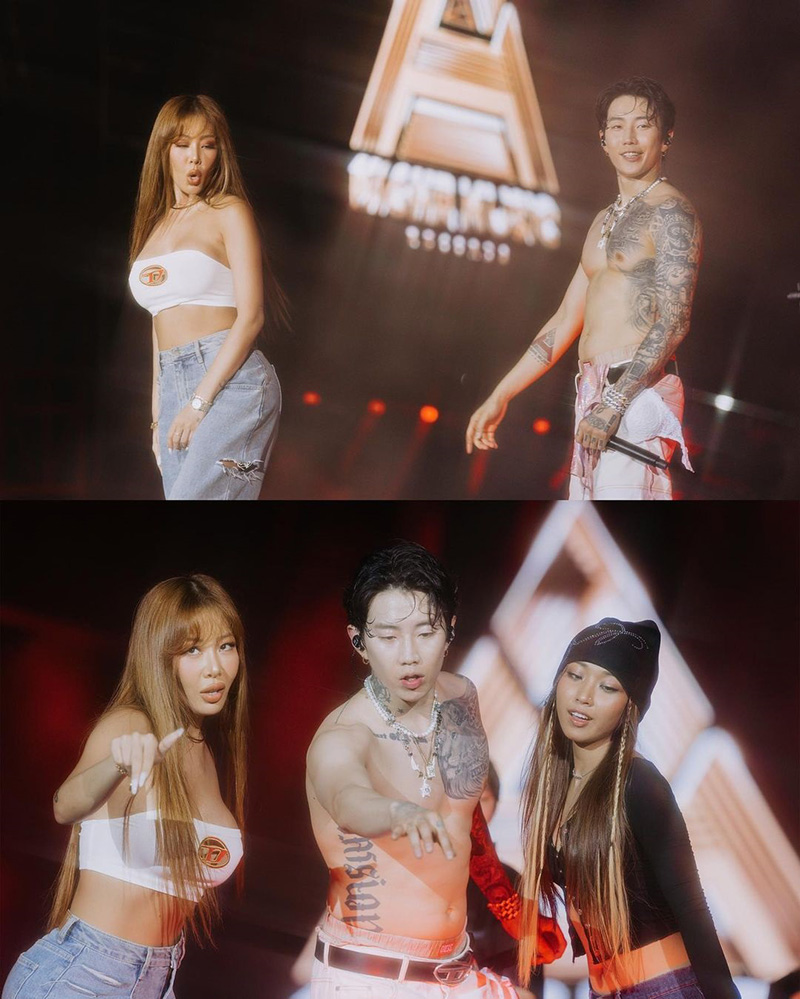 ลลิ ปังได้อีกร่วมแจม เจย์ ปาร์ค เจสซี่ ตัวพ่อตัวแม่ฮิปฮอปเกาหลี บนเวที Rolling Loud