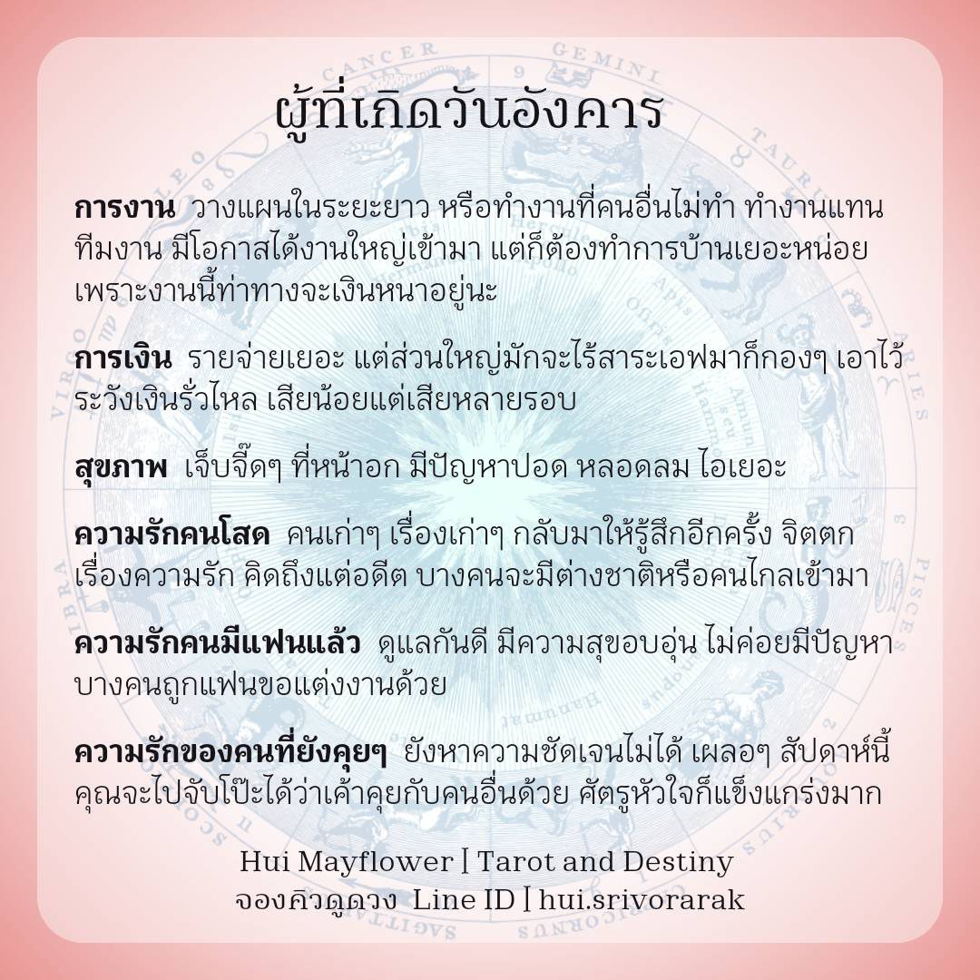 ดวงรายสัปดาห์