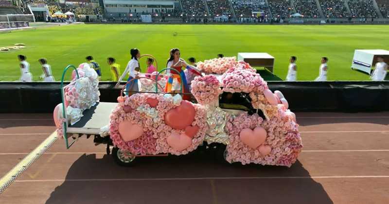 บลล่า มิ้นต์ มาร์กี้ มิว เจอหน้า ณ งานบอลช่อง 3 