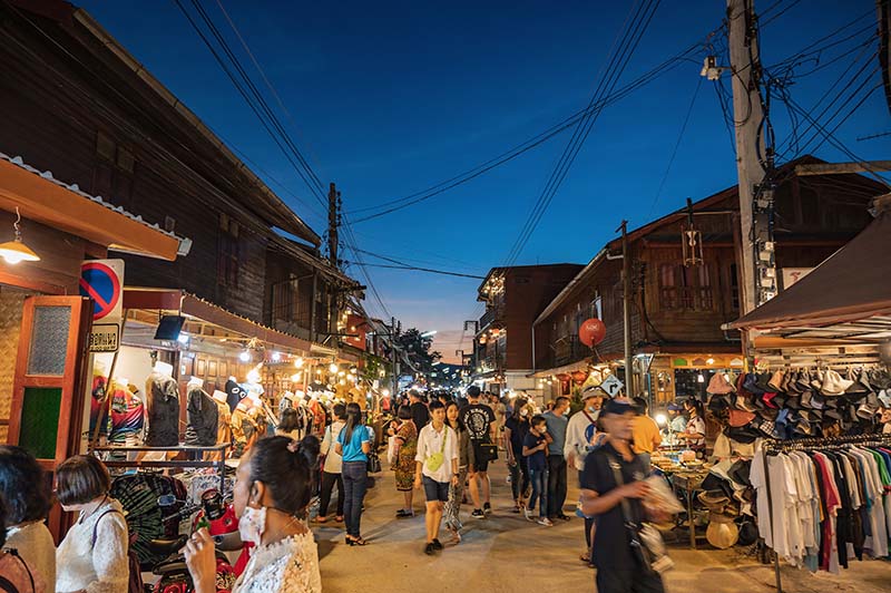 ถนนคนเดินเชียงคาน เลย