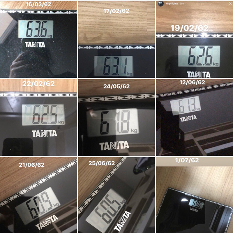 รีวิวลดน้ำหนัก