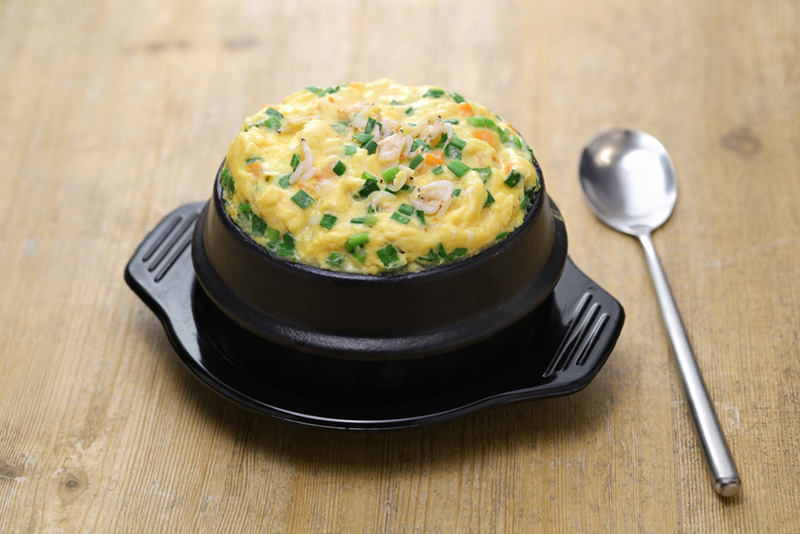 ไข่ตุ๋นเกาหลี พันจัน เครื่องเคียงอาหารเกาหลี เมนูอาหารเกาหลี สูตรอาหาร