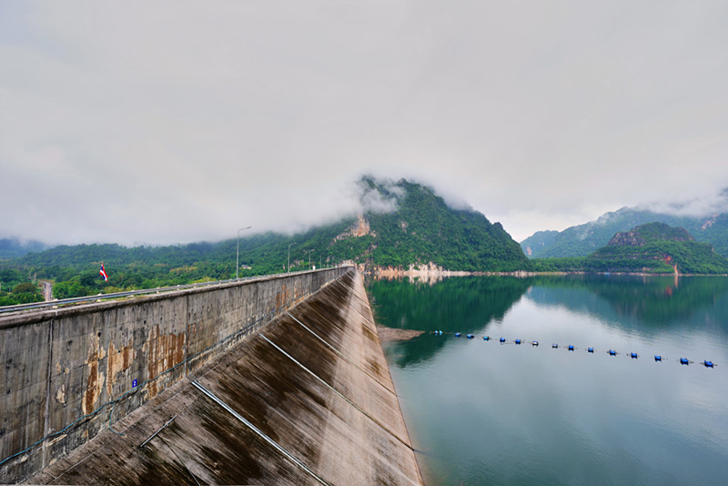 เขื่อนวชิราลงกรณ์ จังหวัดกาญจนบุรี