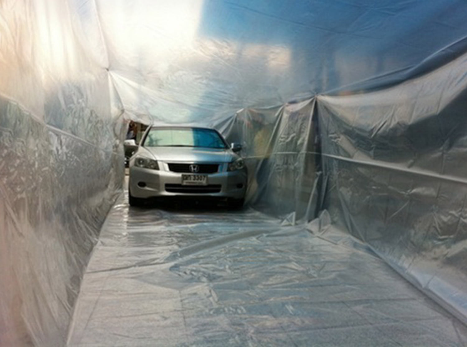 ถุงคลุมรถกันน้ำท่วม