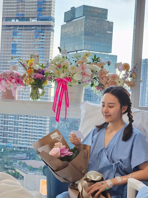 ทับทิม มัลลิกา แชร์โมเมนต์อบอุ่นใจ พ่อชวน หลีกภัย 