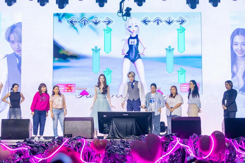 พีค มิ้นท์ เล่นเกมกับแฟนคลับ