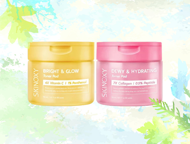 SKINOXY โทนเนอร์แพด ยี่ห้อไหนดี ปี 2026 โทนเนอร์แบบแผ่น โทนเนอร์ ผิวสวย