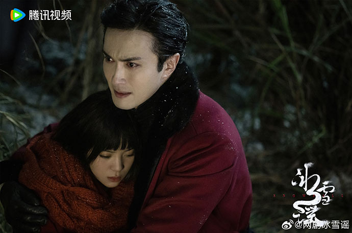 เกาเหว่ยกวง โอวหยางน่าน่า ในซีรีส์เหมันต์ใต้เงาจันทร์ Snowfall
