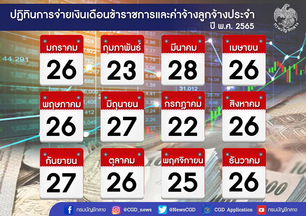 เงินเดือนข้าราชการ