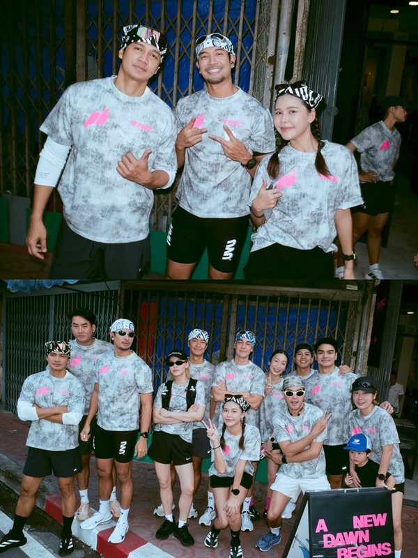 ภาพ เกรท วรินทร พร้อมผองเพื่อน ไปยิ่ง แต่ไม่ได้วิ่ง