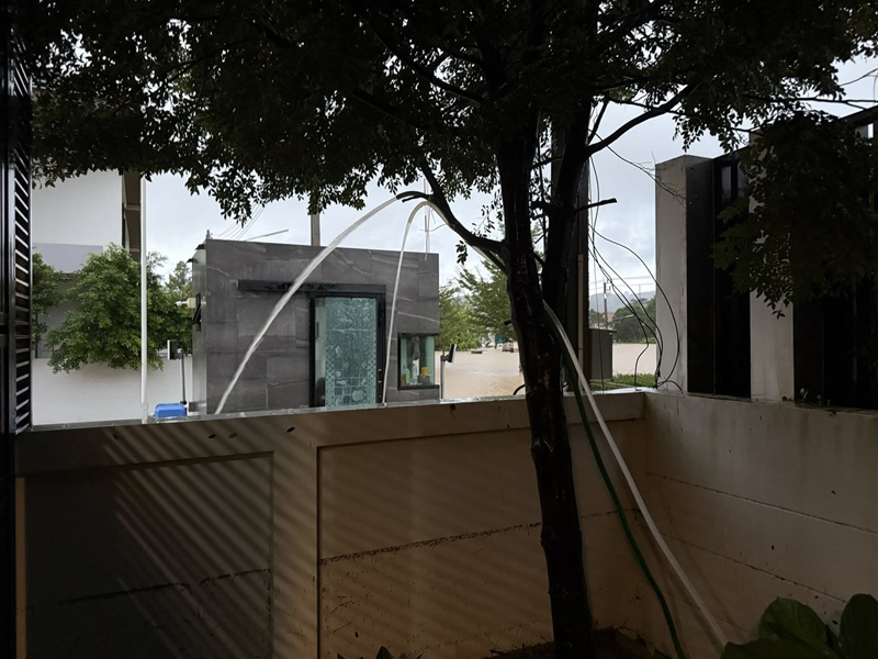 น้ำท่วมบ้าน