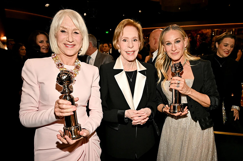 เฮเลน เมียร์เรน และ ซาราห์ เจสสิกา ปาร์คเกอร์ รางวัลเกียรติยศแห่งปี ในงาน Golden Globes 2026 ครั้งที่ 83