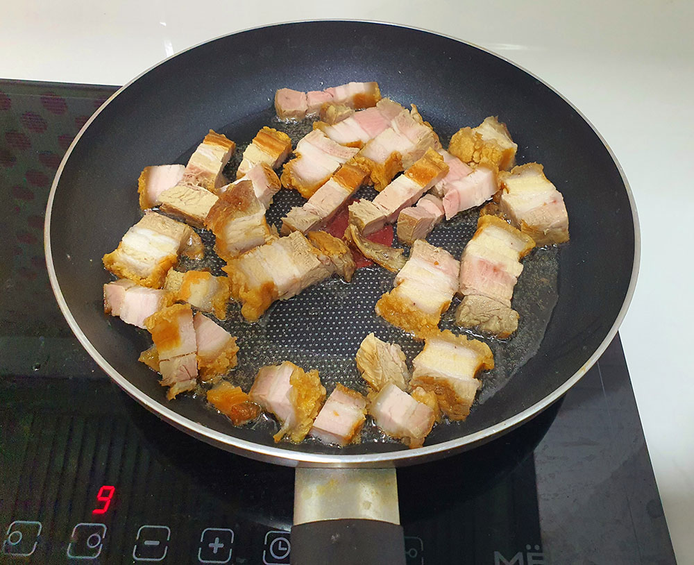 วิธีทำเมนูหมูกรอบ