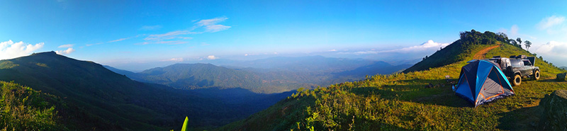 ชมวิวแบบพาโนรามา ดอยสอยมาลัย