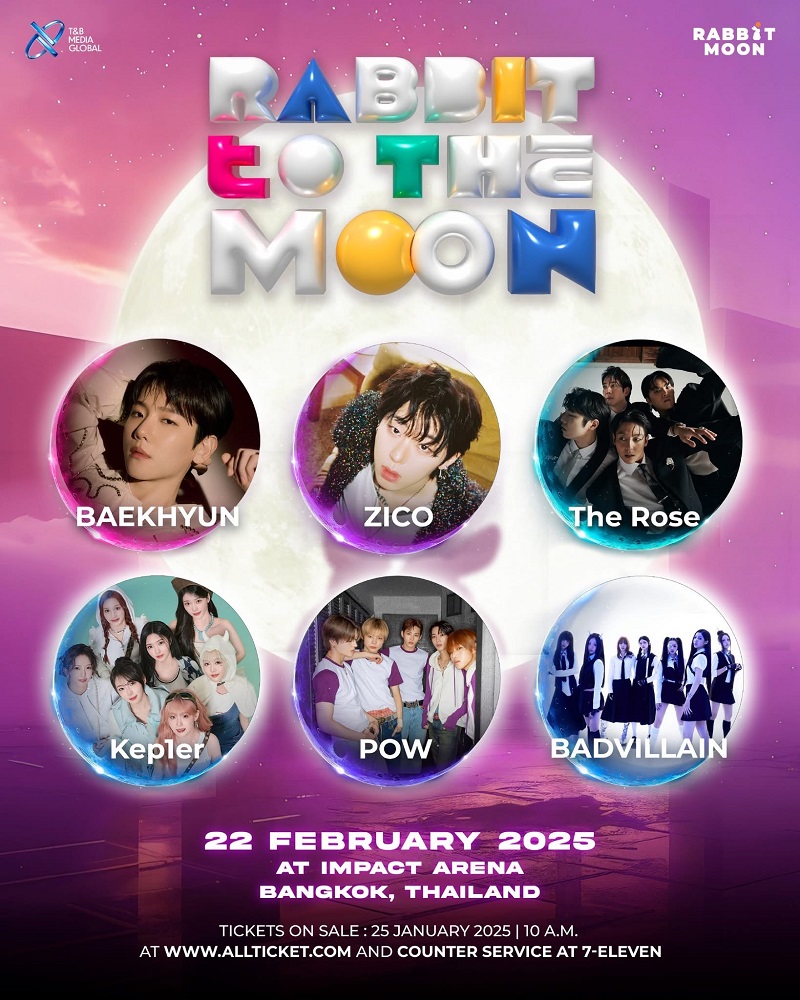 RABBIT TO THE MOON 2025 คอนเสิร์ต