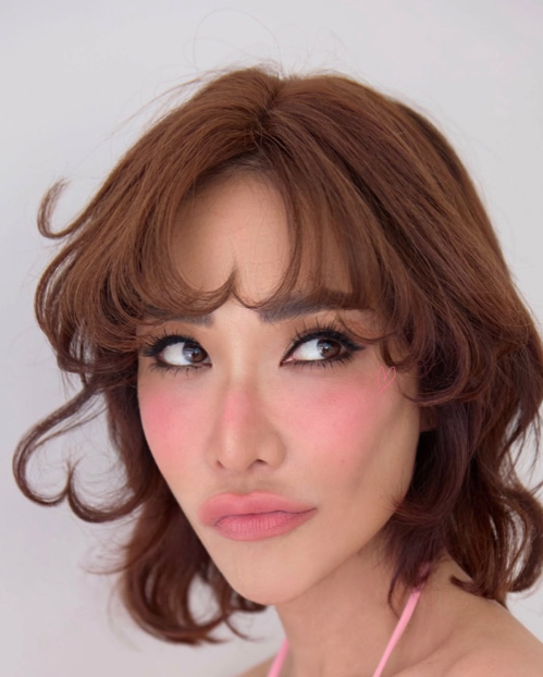 ผมบ๊อบดัดลอน