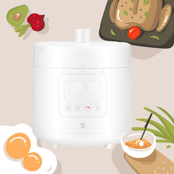 หม้ออัดแรงดันไฟฟ้า Xiaomi