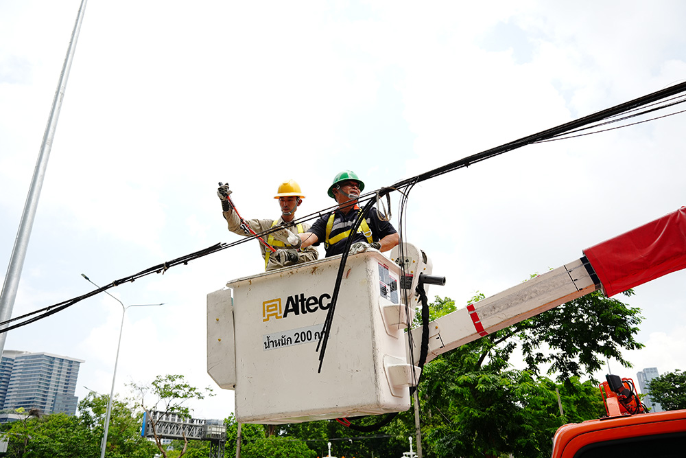 MEA นำทัพหน่วยงานภาคี นำสายไฟฟ้า-สายสื่อสารลงใต้ดิน