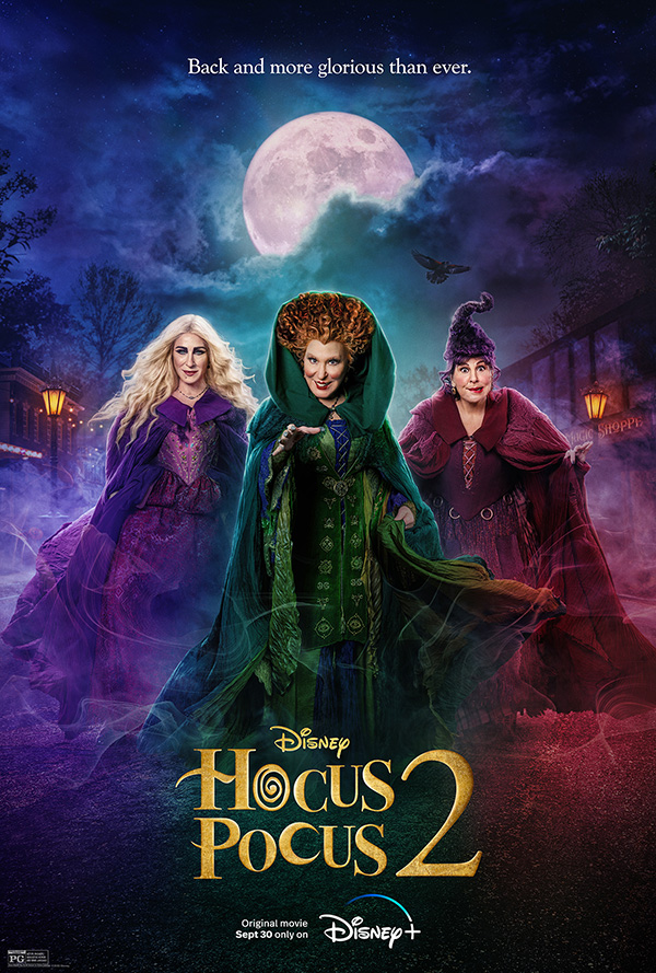Hocus Pocus 2 (2022) หนังวันฮาโลวีน หนังต่างประเทศในธีมวันฮาโลวีน ดูหนัง 