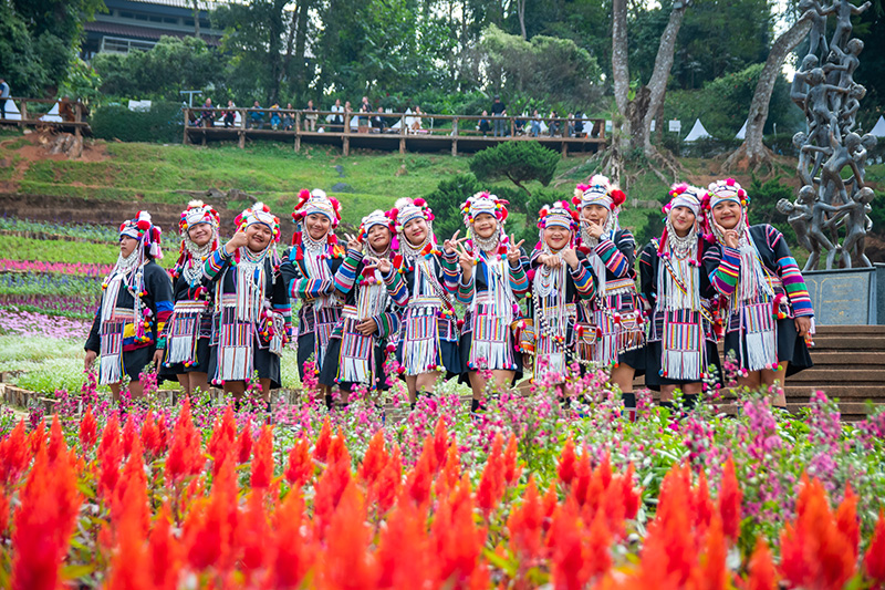 ชนเผ่าชาวดอยตุง เทศกาลสีสันแห่งดอยตุง ครั้งที่ 10