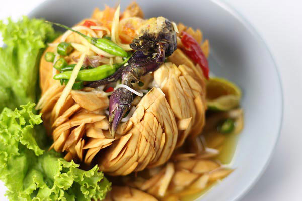 ส้มตำกระท้อน