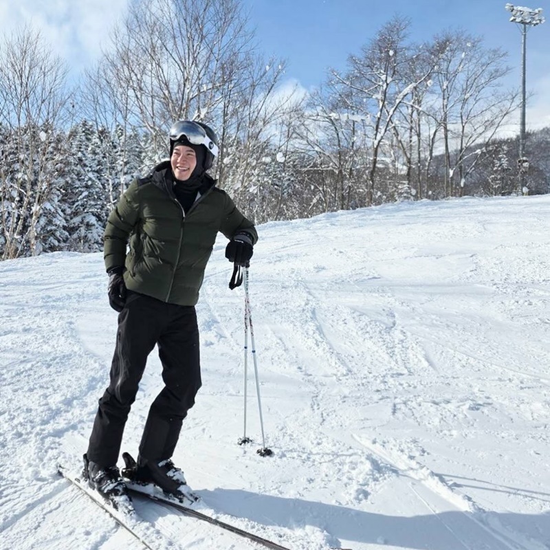 อั๋น ภูวนาท เล่นสกีตกเขา