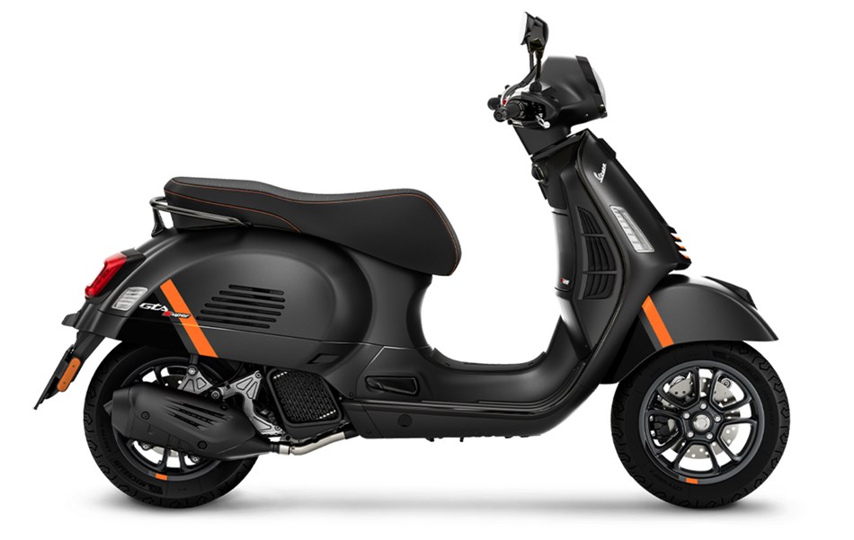 ดีไซน์ตัวรถของ Vespa GTS 150 i-Get 2023
