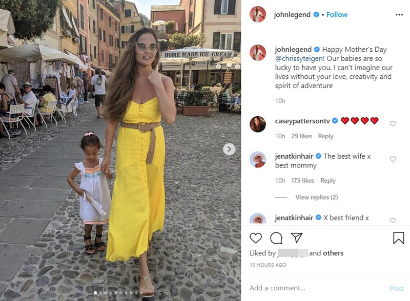 จอห์น เลเจนด์ ครอบครัว