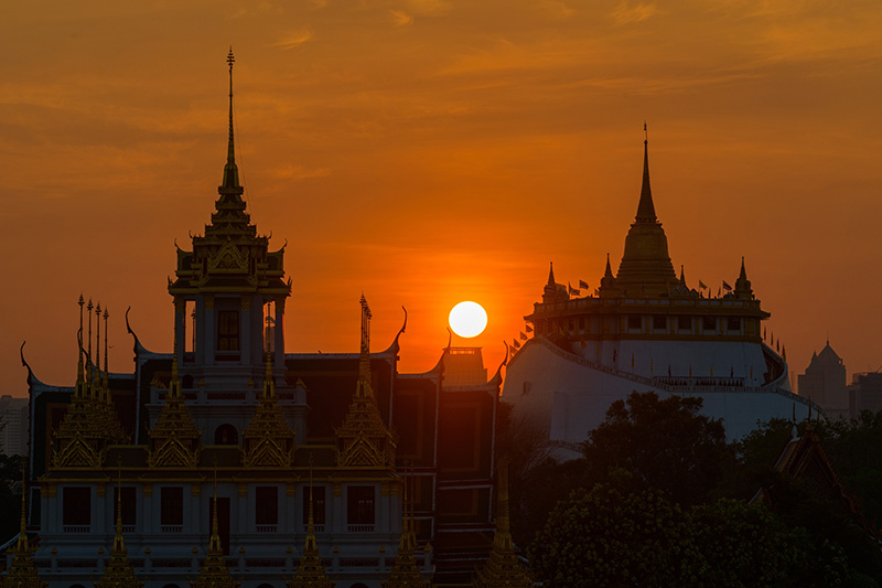 วัดสระเกศ เปิดให้ขึ้นภูเขาทองปีใหม่ 2569