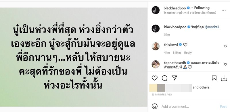 น้องนุ๊กซี่ ปู แบล็คเฮด