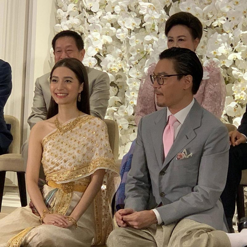 มิว นิษฐา ไฮโซเซนต์ แต่งงาน