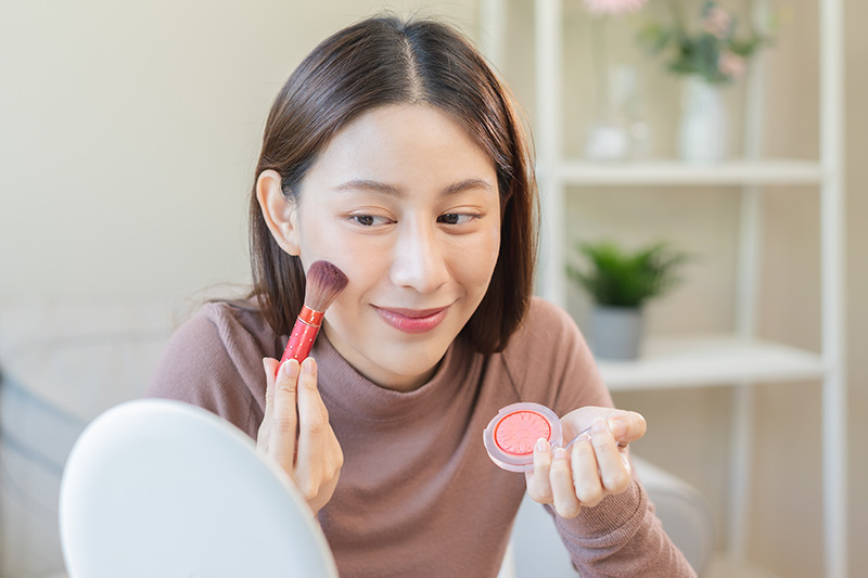 บลัชออนสีพีช