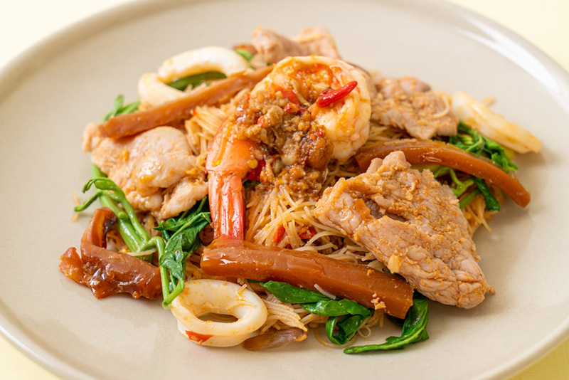 หมี่ผัดกระเฉด