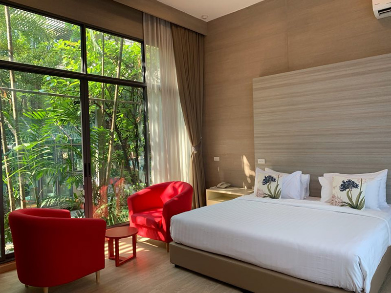 TreeScape RetreatResort ห้องนอน