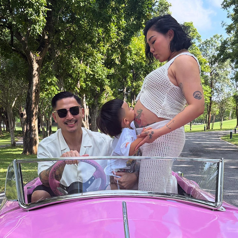 ดา เอ็นโดรฟิน ประกาศข่าวดีท้องลูกคนที่ 2