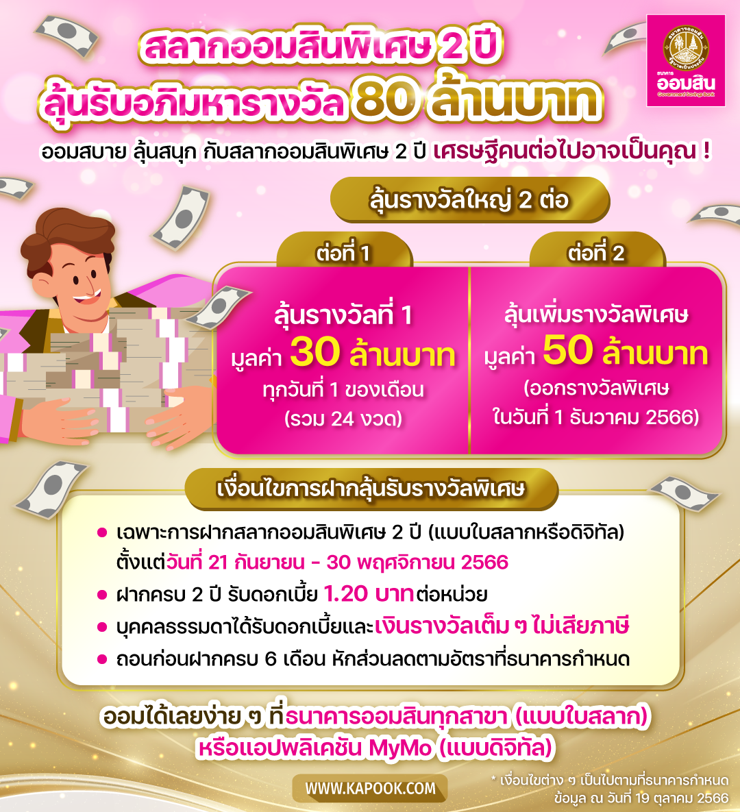สลากออมสินพิเศษ 2 ปี