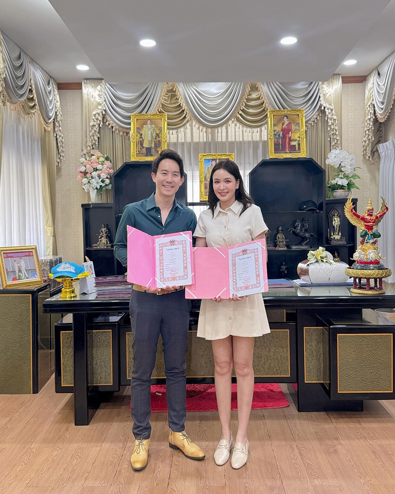 เบนซ์ ปุณยาพร ได้ฤกษ์จดทะเทียนสมรส แก๊ป 