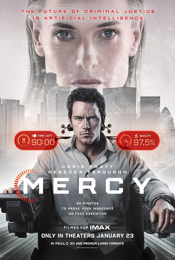 หนัง MERCY 90 นาทีสั่งตาย (2026) โปสเตอร์