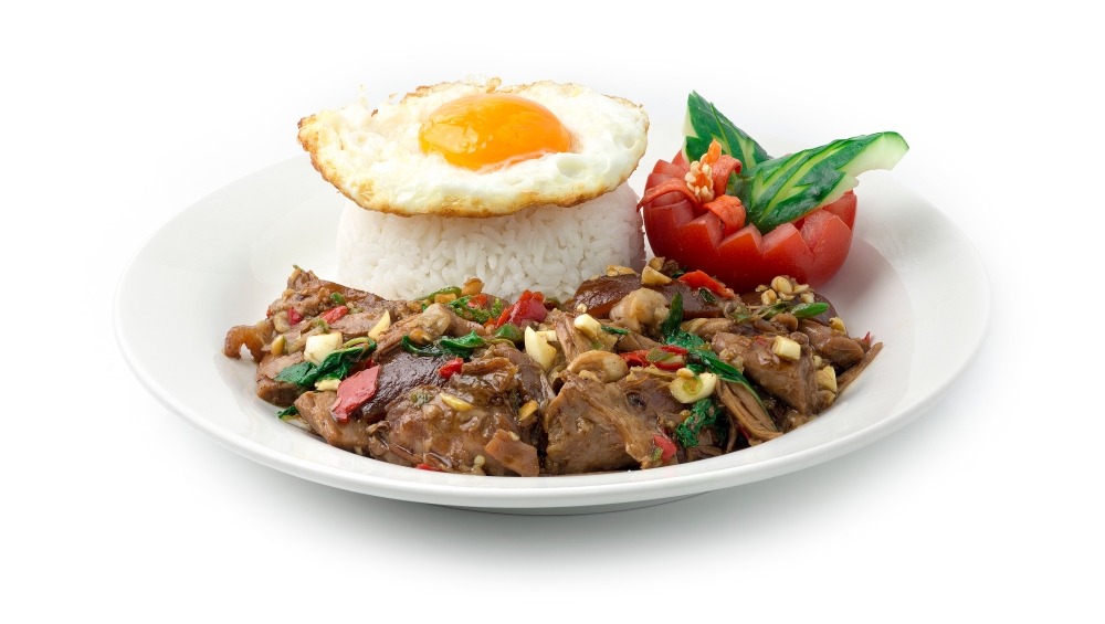 สูตรกะเพราขาหมู