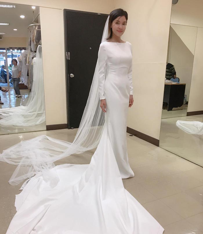 เปา เปาวลี ฟิตติ้งชุดเจ้าสาวใหม่