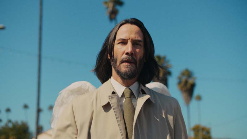 Keanu Reeves รับบทเทวดาในหนัง Good Fortune 2025