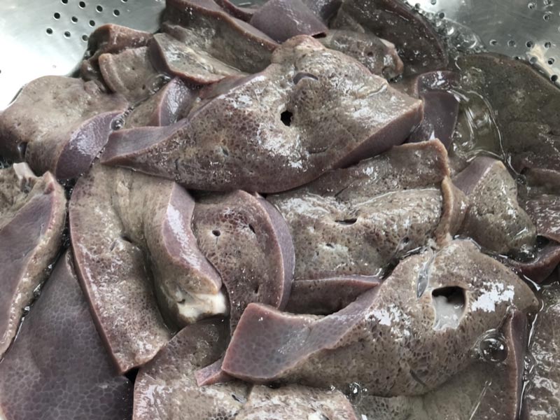 เมนูตับหมู